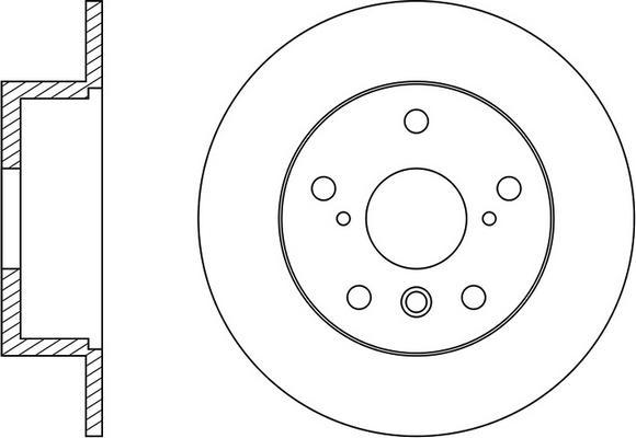 FIT FR0591 - Brake Disc autospares.lv