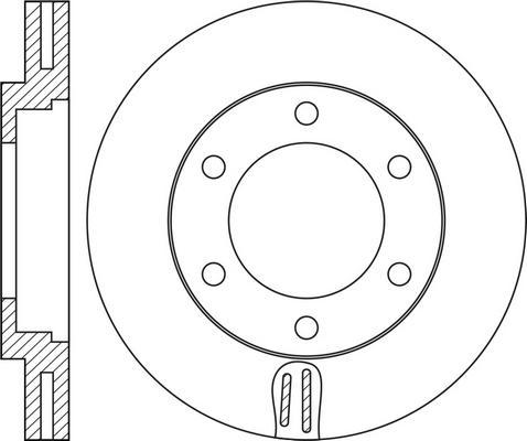 Girling 9030011 - Brake Disc autospares.lv