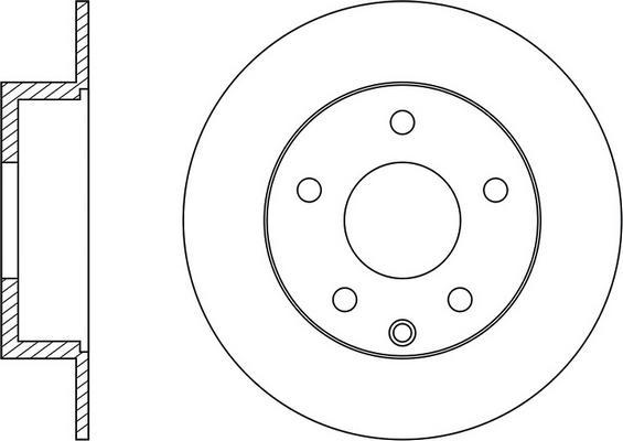 FIT FR0512 - Brake Disc autospares.lv