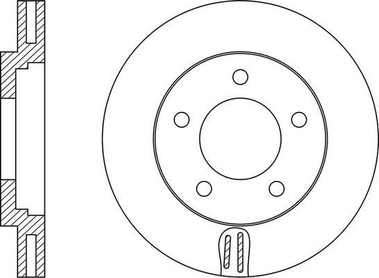 BENDIX 562118B - Brake Disc autospares.lv