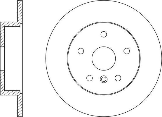 FIT FR0645 - Brake Disc autospares.lv