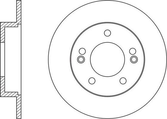 FIT FR0655 - Brake Disc autospares.lv