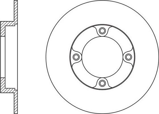 FIT FR0652 - Brake Disc autospares.lv