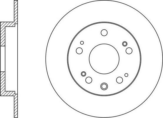 FIT FR0665 - Brake Disc autospares.lv