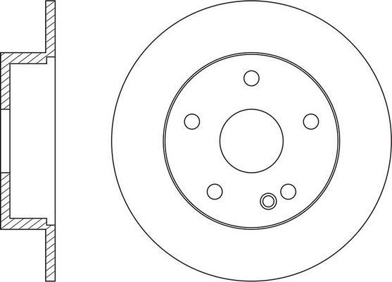 FIT FR0663 - Brake Disc autospares.lv