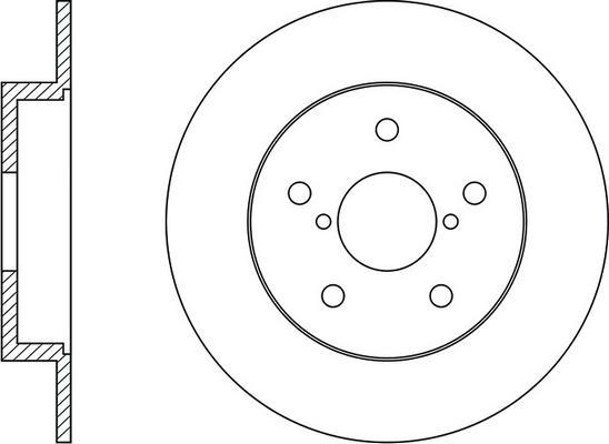 FIT FR0630 - Brake Disc autospares.lv