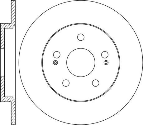 FIT FR0671 - Brake Disc autospares.lv