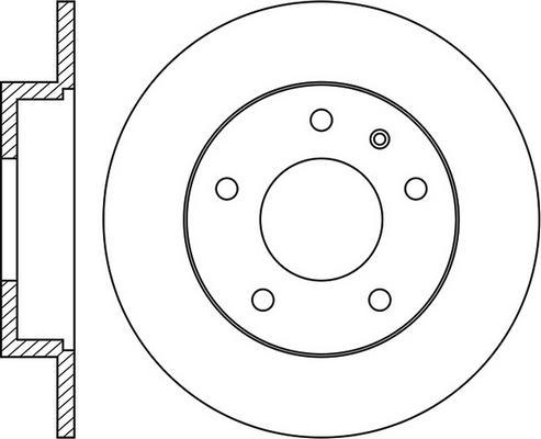 FIT FR0194 - Brake Disc autospares.lv