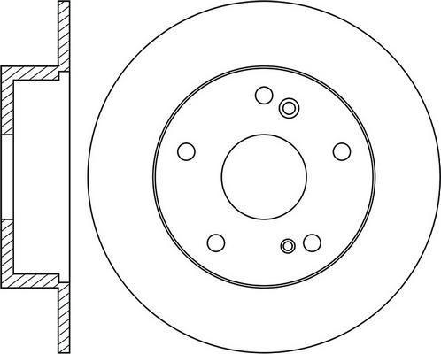 CAR 105054 - Brake Disc autospares.lv