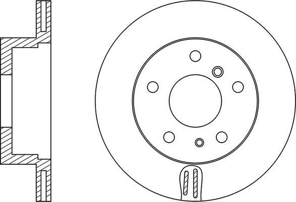 BENDIX 345044B - Brake Disc autospares.lv