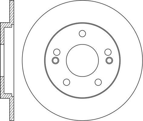 FIT FR0108 - Brake Disc autospares.lv