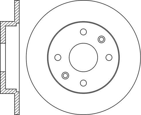 FIT FR0113 - Brake Disc autospares.lv