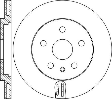 FIT FR0866V - Brake Disc autospares.lv