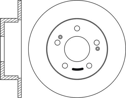 FIT FR0399 - Brake Disc autospares.lv