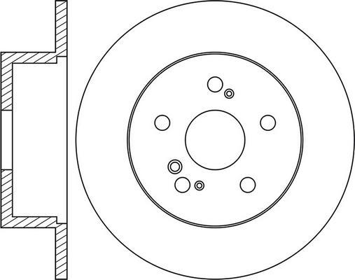 FIT FR0341 - Brake Disc autospares.lv