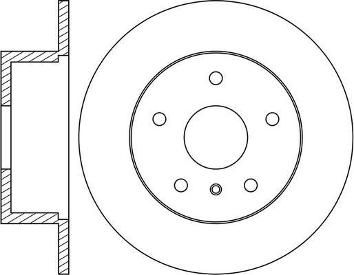 FIT FR0267 - Brake Disc autospares.lv