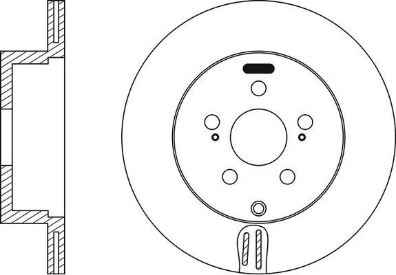 FIT FR0209V - Brake Disc autospares.lv