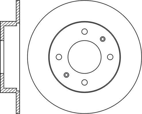 A.B.S. 16212 - Brake Disc autospares.lv