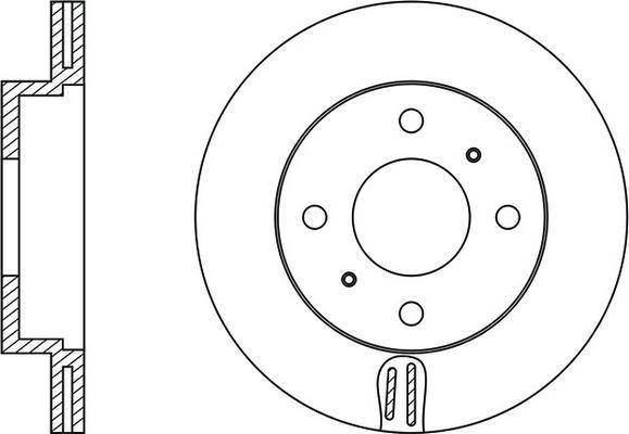 Brembo 09.7056.11 - Brake Disc autospares.lv