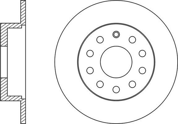 FIT FR0732 - Brake Disc autospares.lv