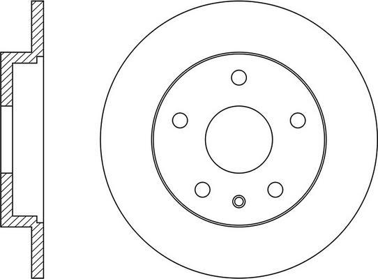 FIT FR0737 - Brake Disc autospares.lv