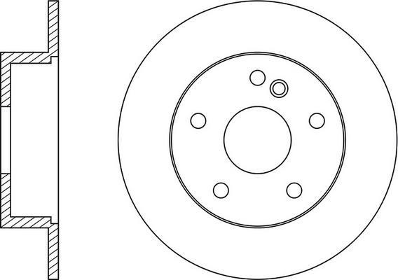 FIT FR0726 - Brake Disc autospares.lv