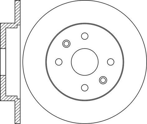 FIT FR1002 - Brake Disc autospares.lv