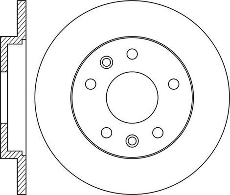 FIT FR1022 - Brake Disc autospares.lv