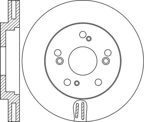 Rotinger RT 2888 T1 - Brake Disc autospares.lv