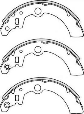 FIT FT9335 - Brake Shoe Set autospares.lv