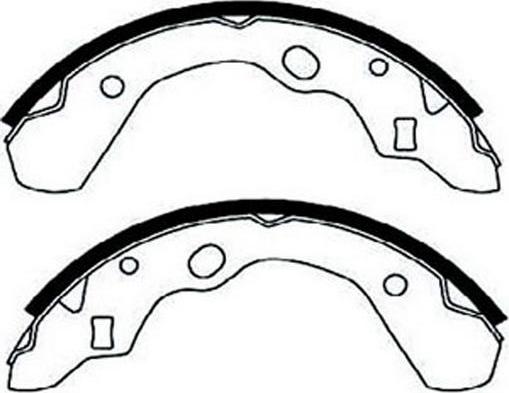 FIT FT5233 - Brake Shoe Set autospares.lv