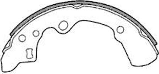 FIT FT5232 - Brake Shoe Set autospares.lv