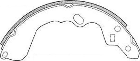 FIT FT5237 - Brake Shoe Set autospares.lv