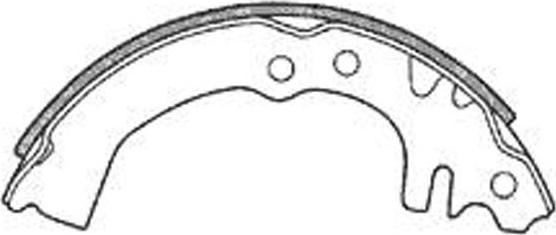 FIT FT6007 - Brake Shoe Set autospares.lv