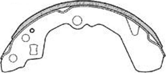 FIT FT0569 - Brake Shoe Set autospares.lv