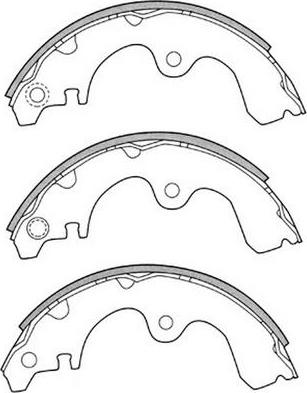 FIT FT1191 - Brake Shoe Set autospares.lv