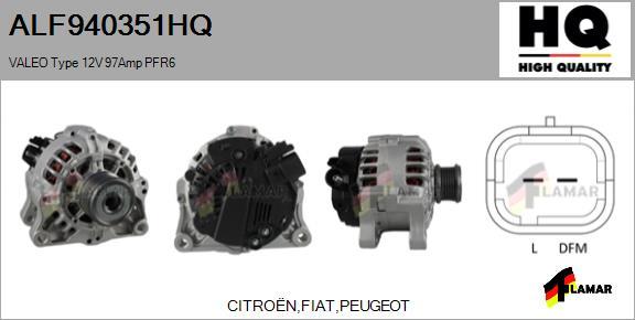 FLAMAR ALF940351HQ - Alternator autospares.lv