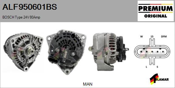 FLAMAR ALF950601BS - Alternator autospares.lv