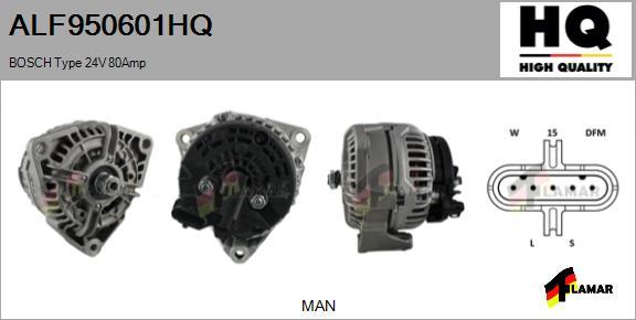 FLAMAR ALF950601HQ - Alternator autospares.lv