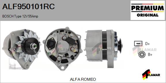 FLAMAR ALF950101RC - Alternator autospares.lv