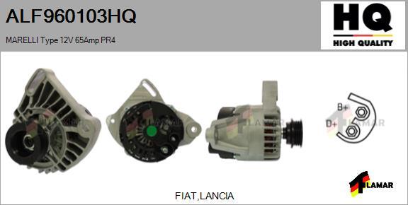 FLAMAR ALF960103HQ - Alternator autospares.lv