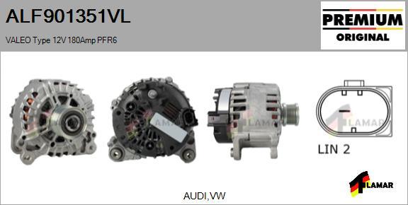 FLAMAR ALF901351VL - Alternator autospares.lv