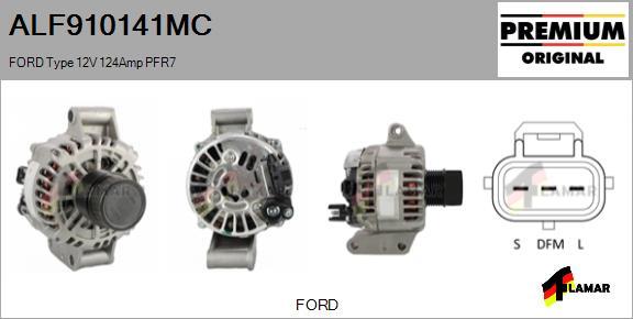 FLAMAR ALF910141MC - Alternator autospares.lv