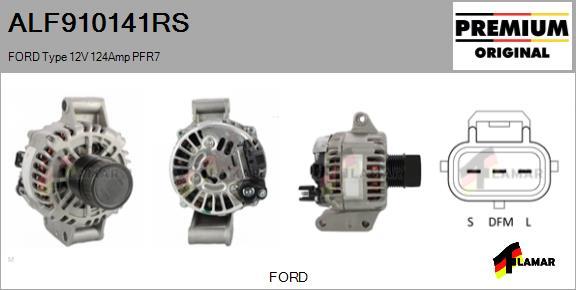 FLAMAR ALF910141RS - Alternator autospares.lv