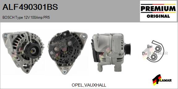 FLAMAR ALF490301BS - Alternator autospares.lv