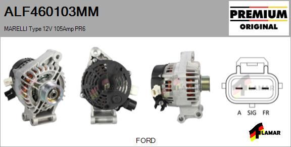 FLAMAR ALF460103MM - Alternator autospares.lv