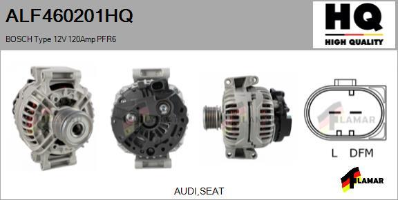 FLAMAR ALF460201HQ - Alternator autospares.lv