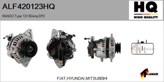 FLAMAR ALF420123HQ - Alternator autospares.lv