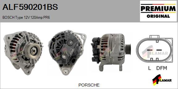 FLAMAR ALF590201BS - Alternator autospares.lv