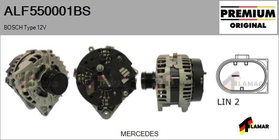 FLAMAR ALF550001BS - Alternator autospares.lv